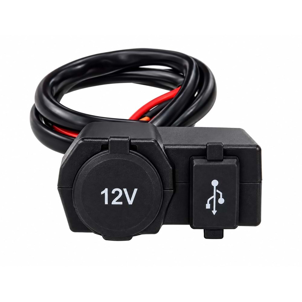 USB ŞARZ CİHAZI VE ÇAKMAKLIK ÜNİVERSAL