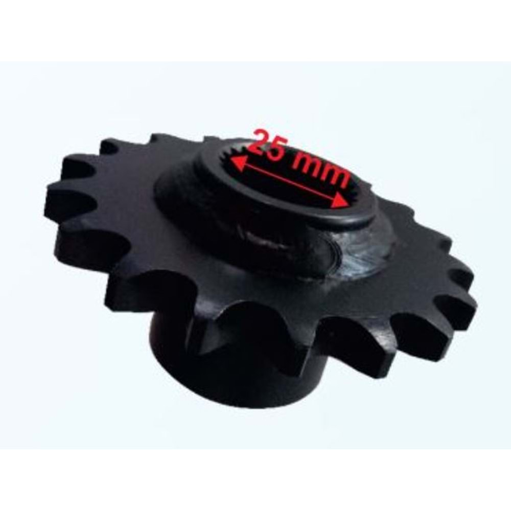 ATV ÖN DİŞLİ 428-18T İÇ 25mm 39mm T-M ÖM