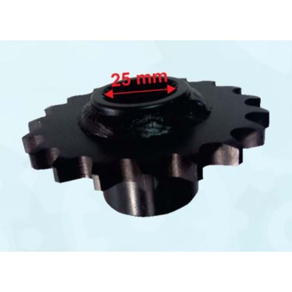 ATV ÖN DİŞLİ 428-19T İÇ 25mm 39mm T-M ÖM