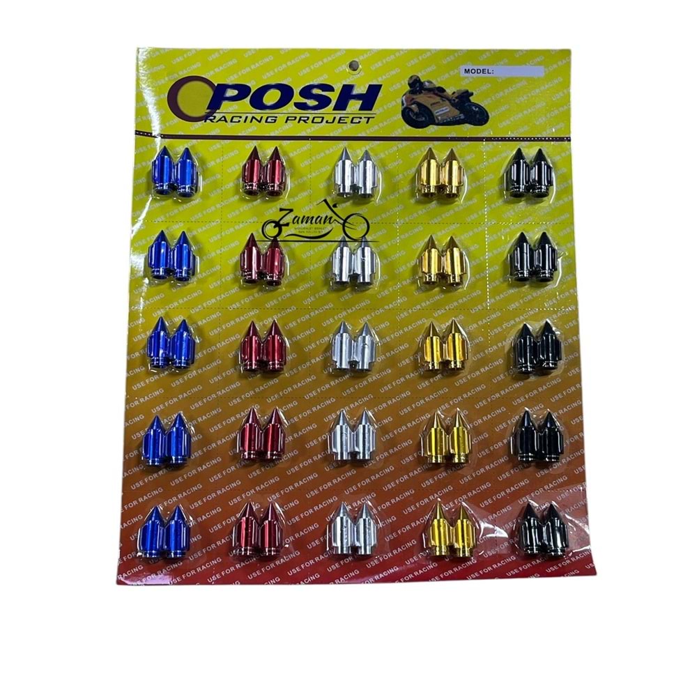 MOTOR SİBOB KAPAGI RENKLİ FÜZE adet