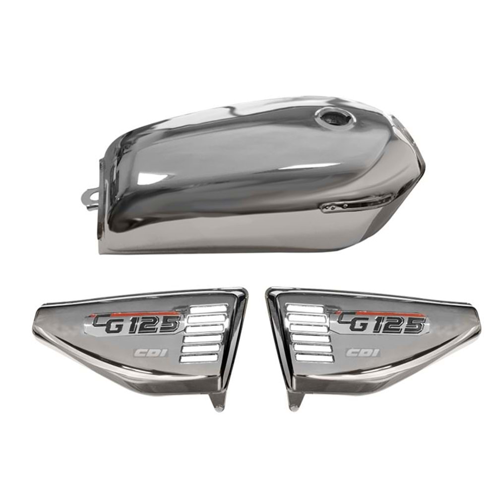 BENZİN DEPO + YAN KAPAK CG (NİKEL)