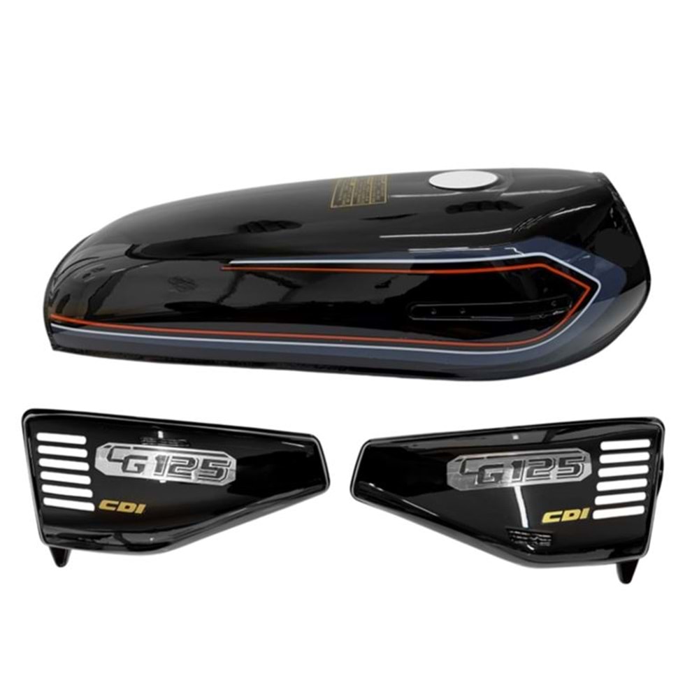 BENZİN DEPOSU CG KESİK (SİYAH)