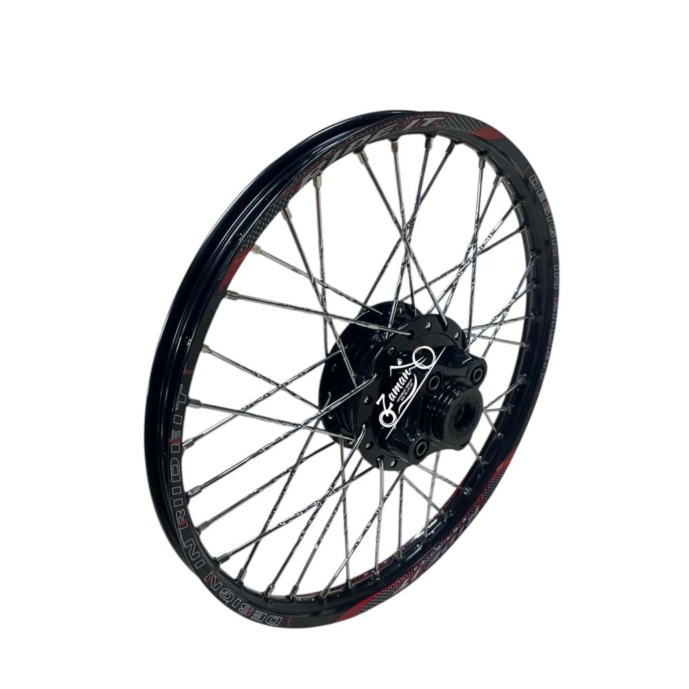 ARKA JANT KOMPLE CG 19 RIDE-IT siyah göbek