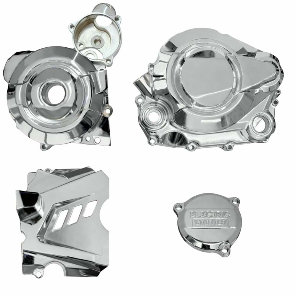 STATÖR+DEBRİYAJ+ÖN DİŞLİ KAPAGI CG ÇITA MODEL SET NİKEL