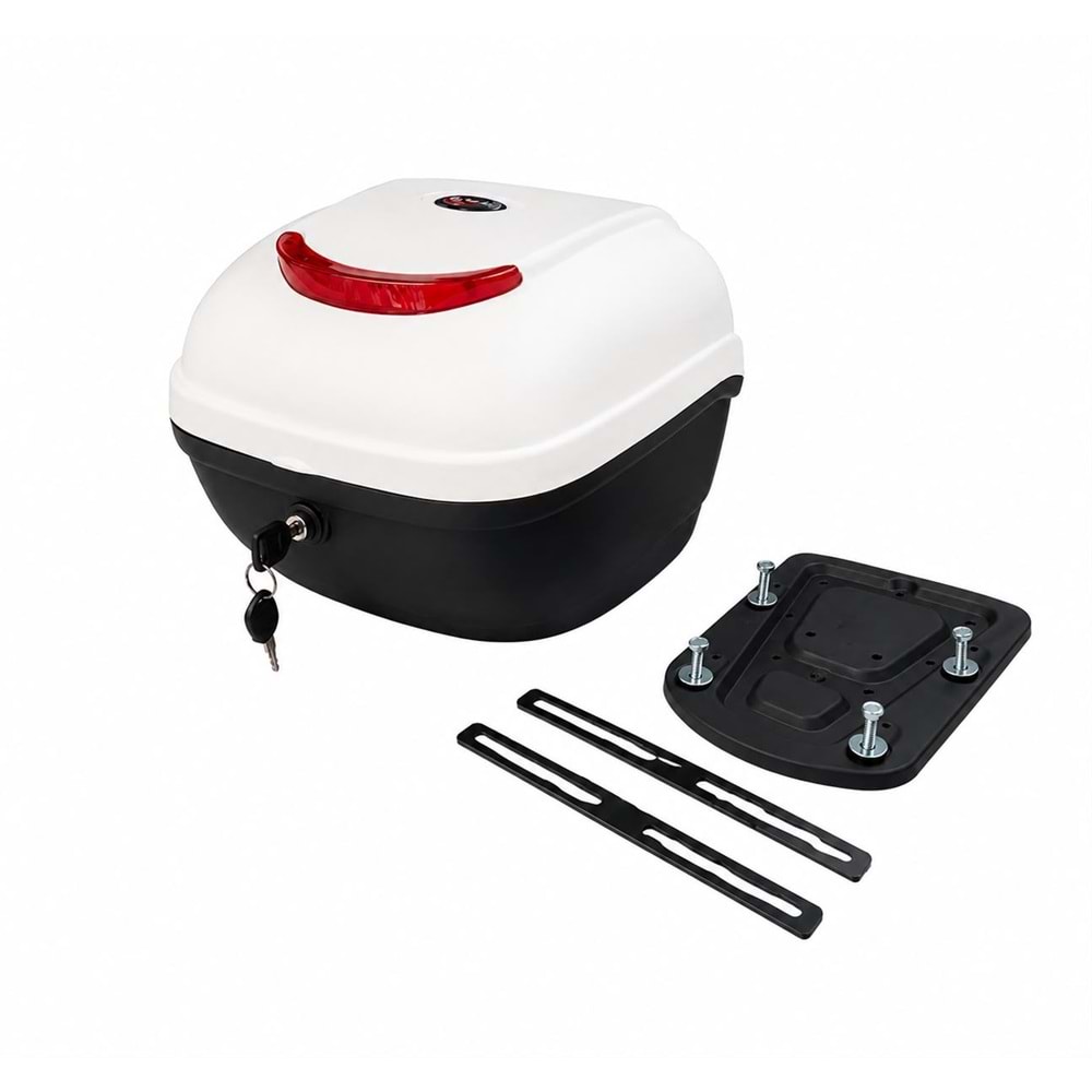 MOTOR ARKA ÇANTA AYM 32L BEYAZ
