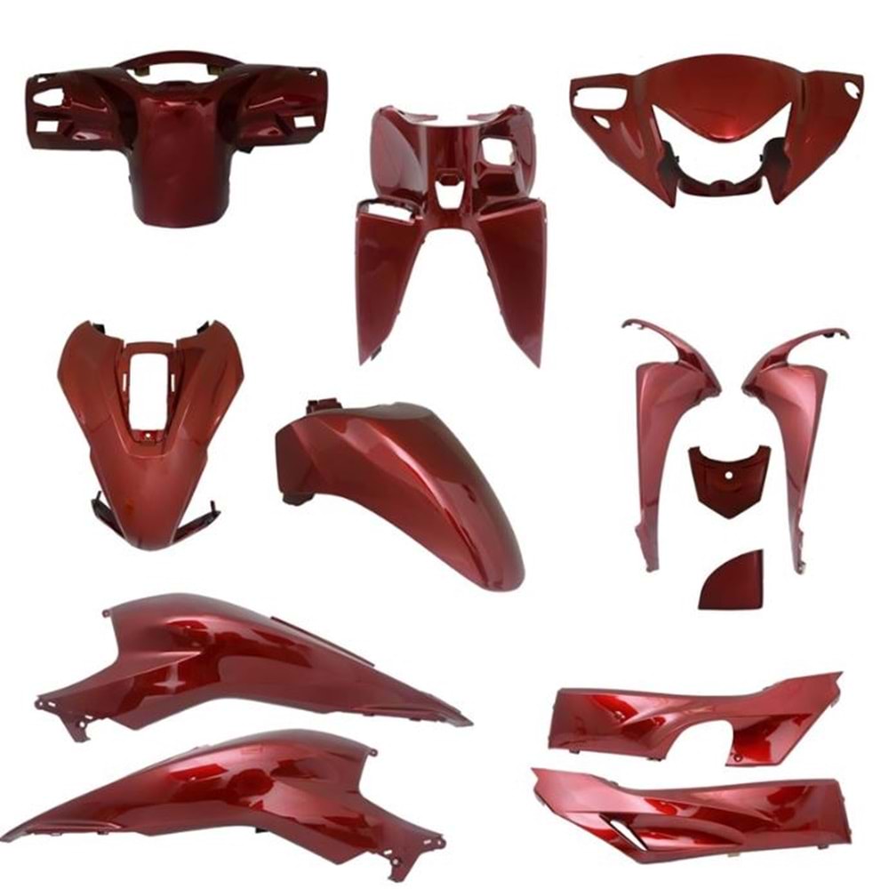 KAPORTA SET HONDA DİO (KIRMIZI)