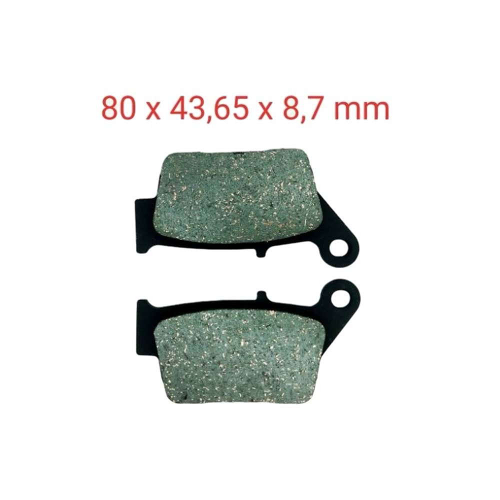 ARKA FREN DİSK BALATA X-MAX (2014-2016) (045)