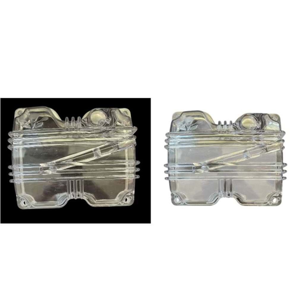 KÜLBÜTÖR KAPAGI 125 KUBA ÇITA şeffaf