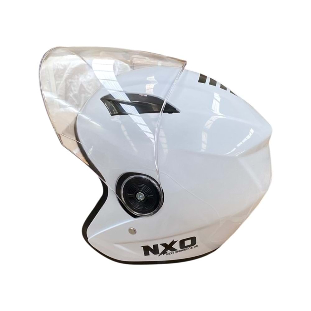 KASK ÇENESİZ GÖZLÜKLÜ YERLİ (BEYAZ)