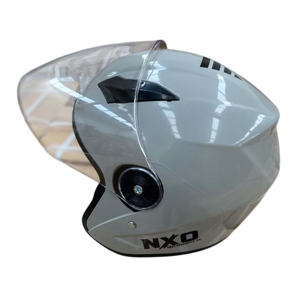 KASK ÇENESİZ GÖZLÜKLÜ YERLİ (NARDO GRİ)