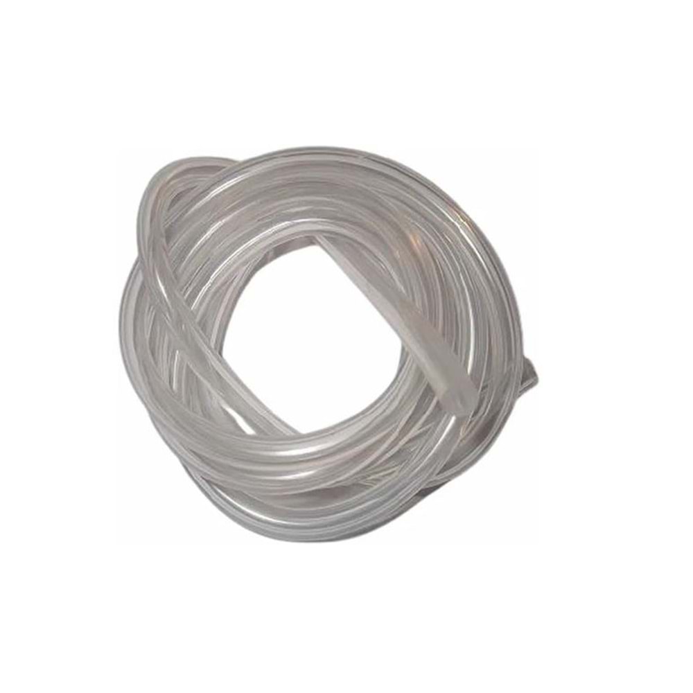 BENZİN HORTUMU ŞEFFAF 4.8 YERLİ (METRE)