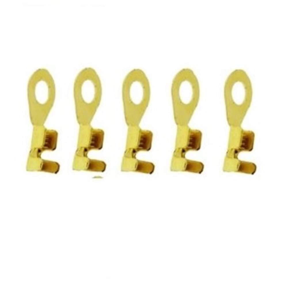 SARI FİŞ DELİKLİ 5m İTHAL (PAKET 100 adet)