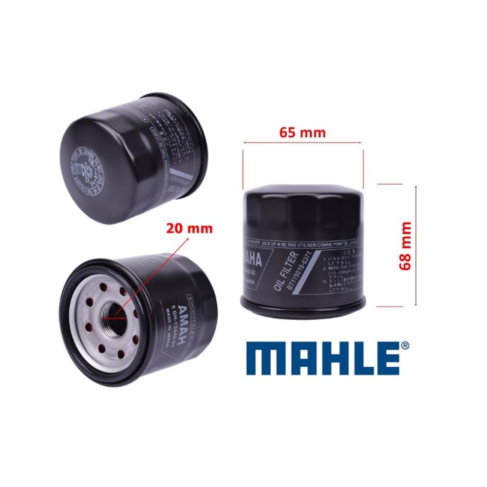 YAG FİLİTRESİ YAMAHA MT-25 - R25 - FORZA MAHLE