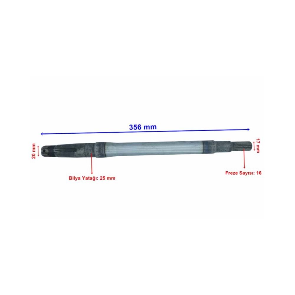 E BIKE ARKA AKİS 16 FREZE 35.6 cm