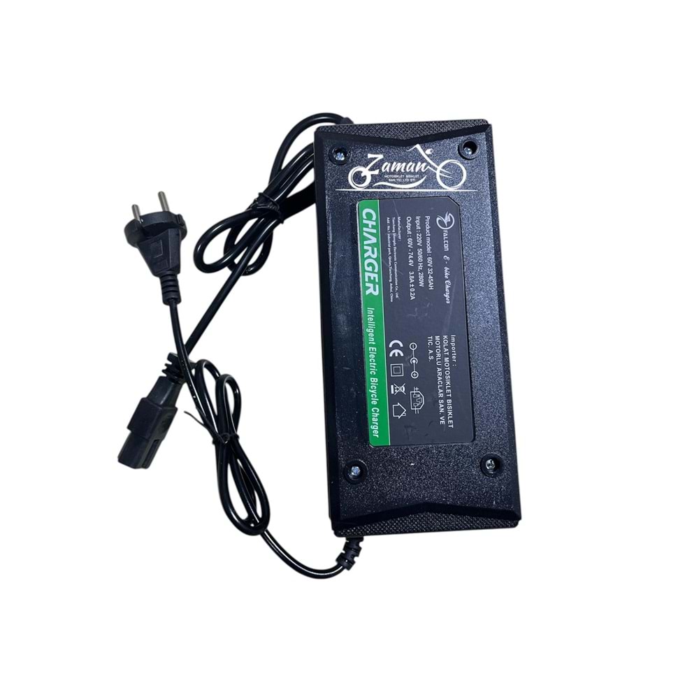 AKÜ ŞARZ CİHAZI E-BIKE 60W 32-45A İTHAL