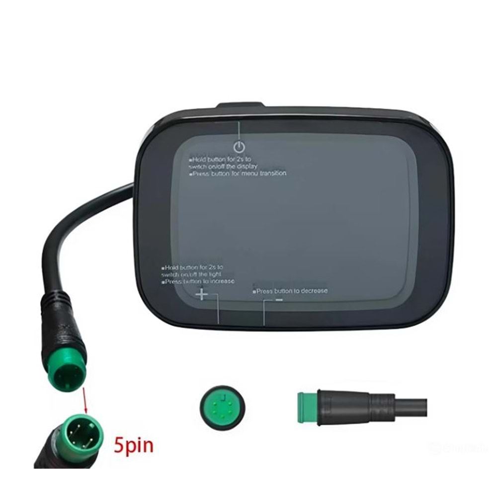 E-BIKE EKRAN OLA EFB3 UYUMLU (5 fişli)