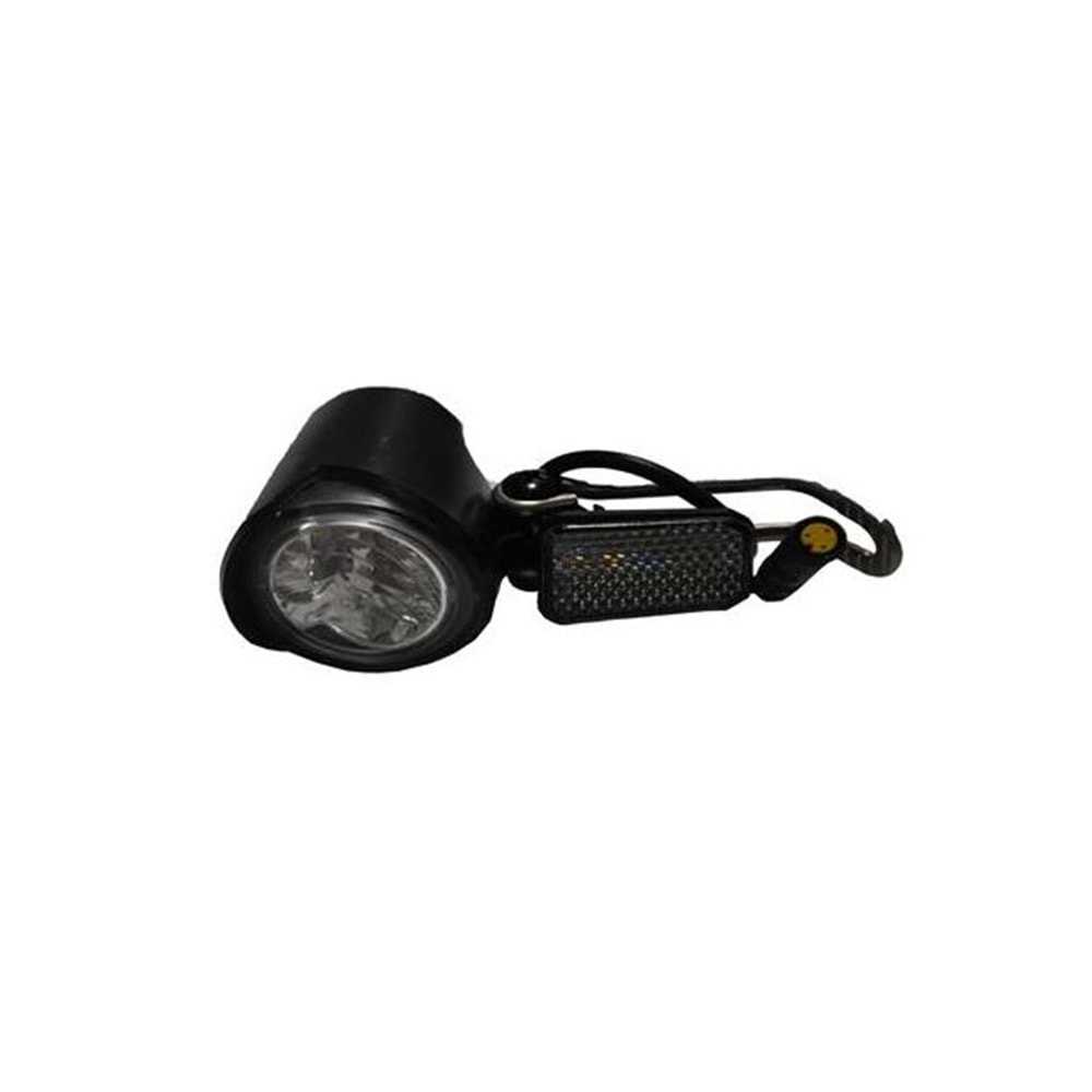 E-BIKE PETAL DESTEKLİ ÖN FAR + KORNA RKS-KUBA