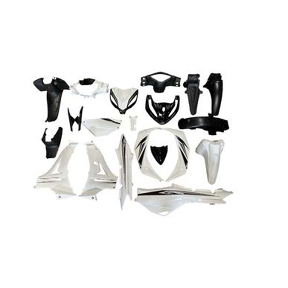 KAPORTA SET 100 CUP KUBA SNIPER (BEYAZ-SİYAH)