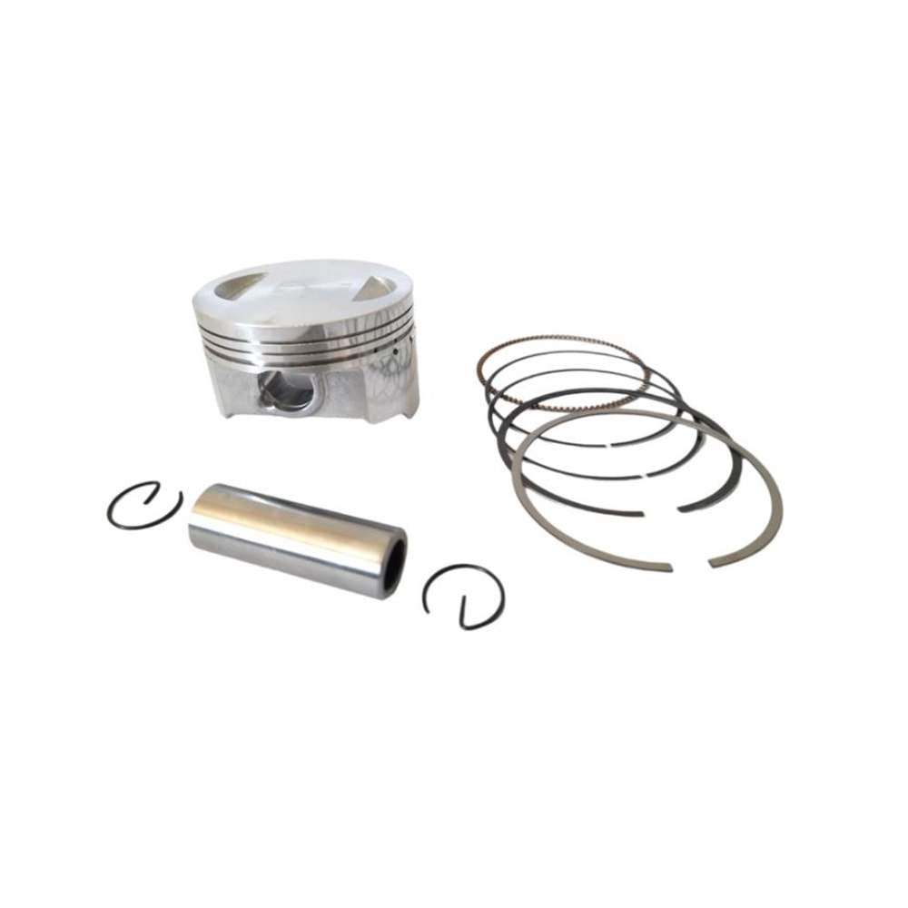PİSTON KOMPLE CG 150 62mm 15 PERNO 12 STROK kısa