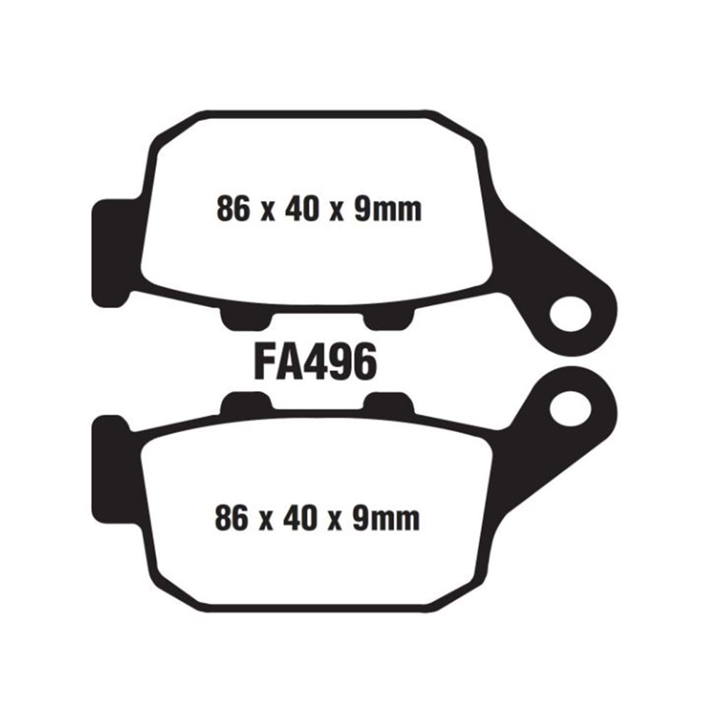 ARKA DİSK BALATA MH DRİFT L (YM)