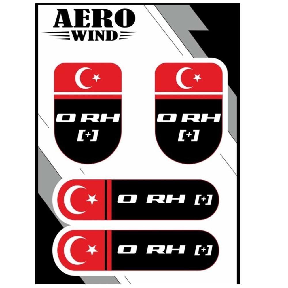 KAN GRUBU DAMLA STİCKER (0 RH +)