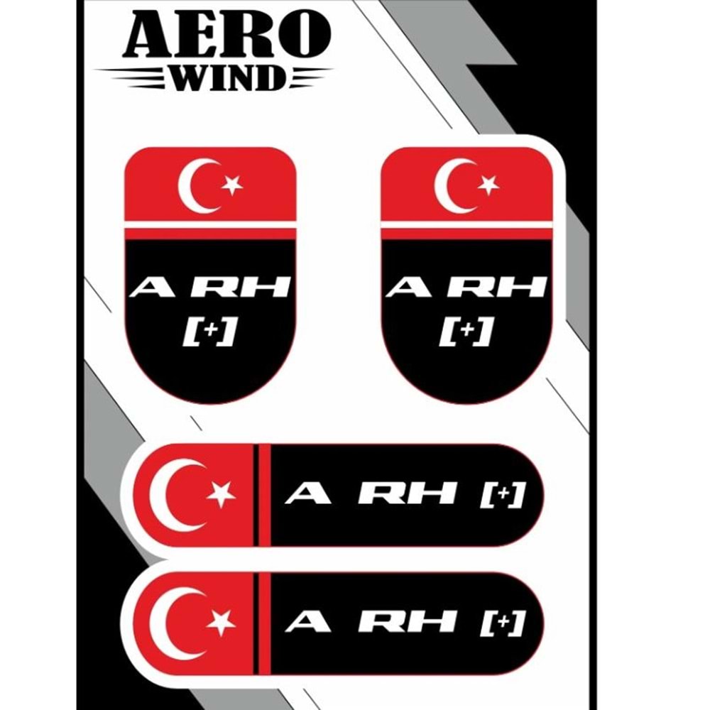 KAN GRUBU DAMLA STİCKER (A RH +)