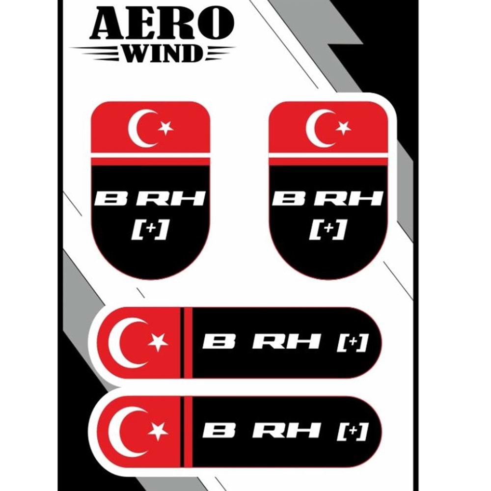 KAN GRUBU DAMLA STİCKER (B RH +)