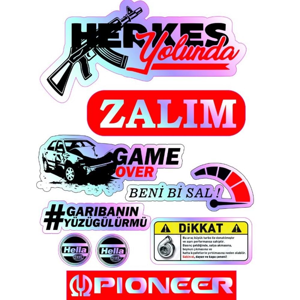 ETİKET STİCKER A5 (012)