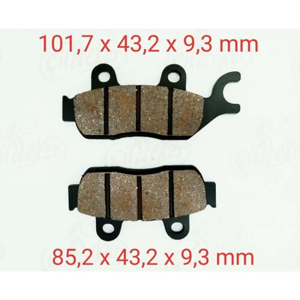 ÖN DİSK BALATA 150 CBF (018)