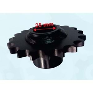 ATV ÖN DİŞLİ 428-19T İÇ 25mm 39mm T-M ÖM