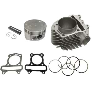 ATV 200 SİLİNDİR 61mm 15 Perno KOMPLE KIVRIMLI CAZADOR