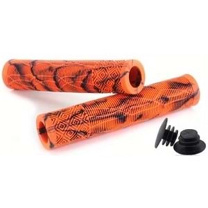 BİSİKLET ELCEK 165mm UZUN TURUNCU-SİYAH