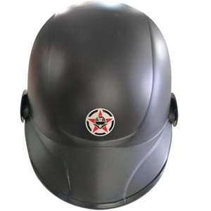 KASK JOKEY YERLİ CAMLI (SİYAH)