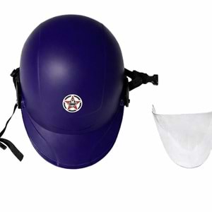 KASK JOKEY YERLİ CAMLI (MAVİ)