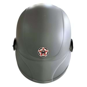 KASK JOKEY YERLİ CAMLI (GRİ)