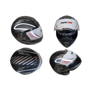KASK ÇENE AÇILIR GÖZLÜKLÜ NCR (MONSTER 2) (M)