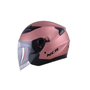 KASK ÇENESİZ GÖZLÜKLÜ NCR (ROSE GOLD) (L)