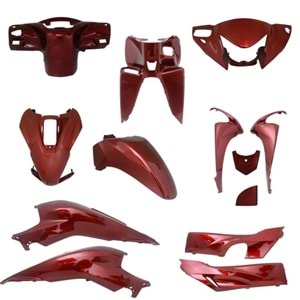 KAPORTA SET HONDA DİO (KIRMIZI)