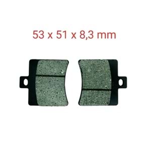 FREN DİSK BALATA RKS TİTANİC - APEX APX5 (041)