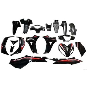 KAPORTA SET 100 CUP KUBA EGE YAZILI (SİYAH)