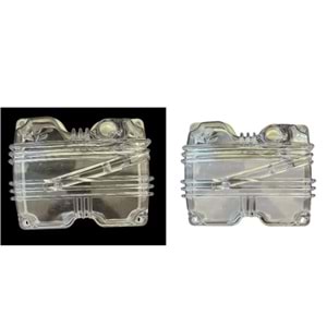 KÜLBÜTÖR KAPAGI 125 KUBA ÇITA şeffaf