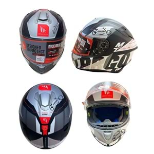 KASK ÇENE SABİT MT TARGO PRO (GRİ) (XL)