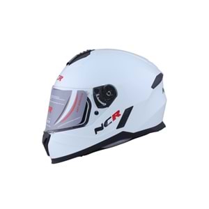 ÇOCUK KASKI KAPALI NCR (BEYAZ) (M)