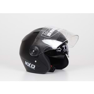 KASK ÇENESİZ GÖZLÜKLÜ YERLİ (SİYAH)