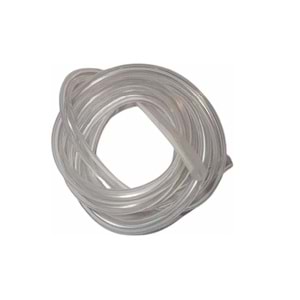 BENZİN HORTUMU ŞEFFAF 4.8 YERLİ (METRE)