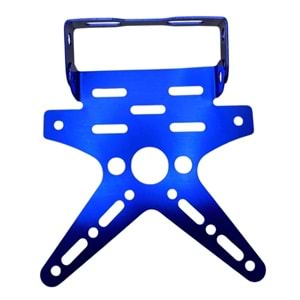 MOTOR ARKA PLAKALIK KATLANIR (MAVİ)