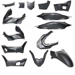 KAPORTA SET PCX 2021-2024 (MAT SİYAH)