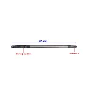 E BIKE ARKA AKİS 18 FREZE 55.5 cm