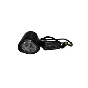 E-BIKE PETAL DESTEKLİ ÖN FAR + KORNA RKS-KUBA