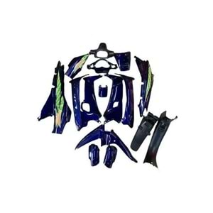 KAPORTA SET 100 CUP ÇELİK YS YAZILI (MAVİ)